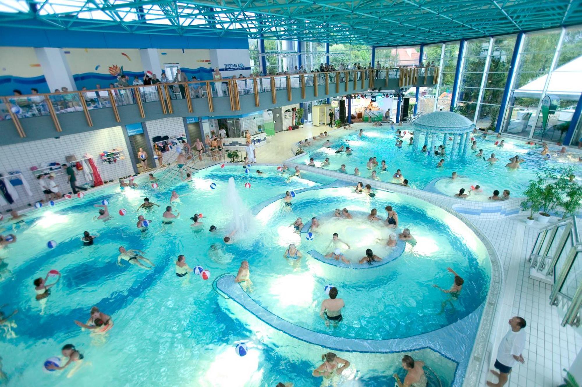 באד סודן-סאלמינסטר Kishotel Am Kurpark מראה חיצוני תמונה